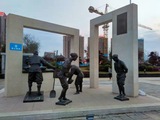 四川雕塑，政府广场雕塑，成都雕塑，四川铸铜雕塑